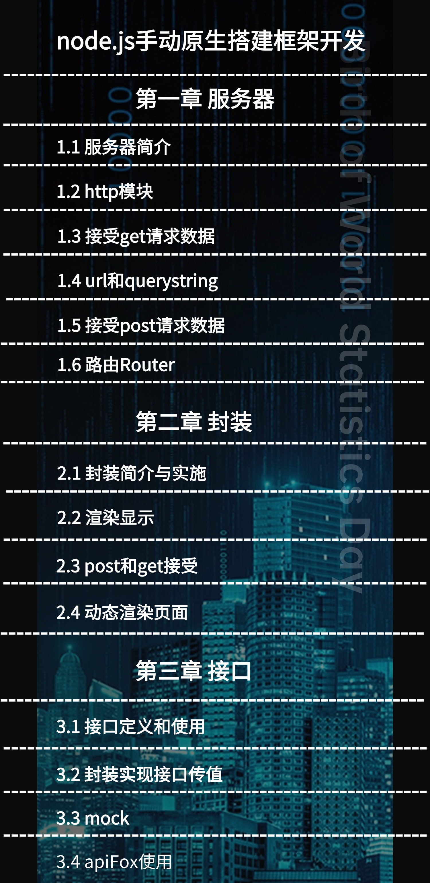 路飞-621-nodejs手动原生搭建框架开发